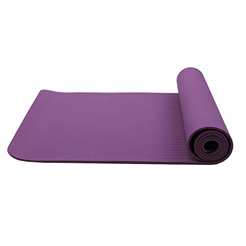 Yoga Mat Extra Thick Fitness & Workout Mat Non-slip Exercise Yoga Mat High Density Eco-Friendly TPE Pliates Mat with Carrying Strap 72