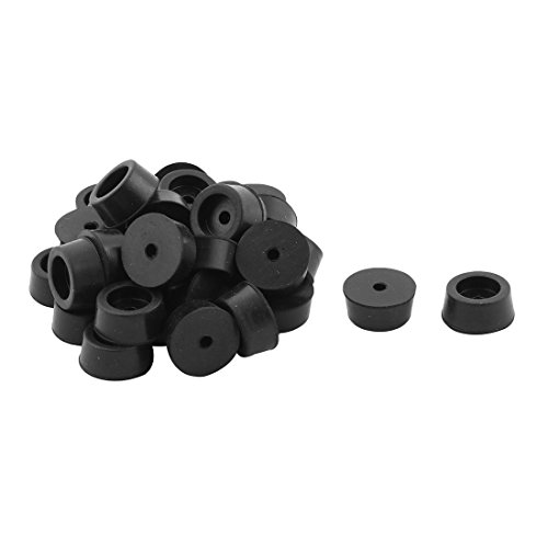 Ruilogod Rubber Canteen Furniture Cabinet Foot Leg Cover Tube Insert End Cap 32 Pcs Black (id: bba 289 d5f 7ee a47