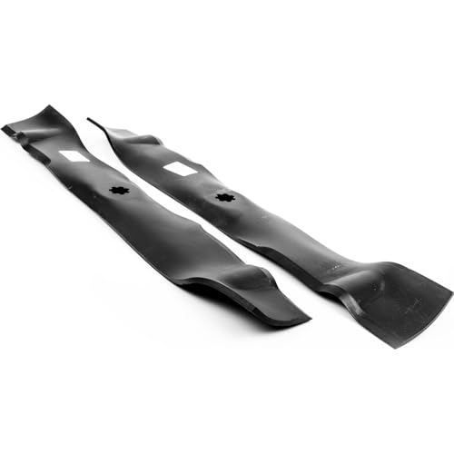 Jardiaffaires Jeu de Lames 545mm pour John Deere 107H, X130R, X130H, X155H, X155R