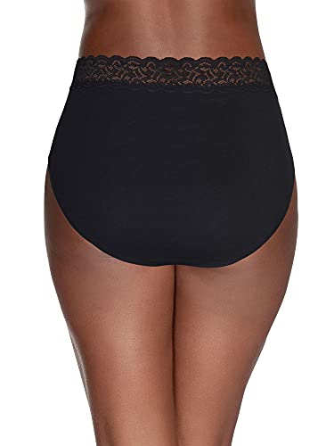 Vanity Fair Women's Flattering Lace Cotton Stretch Panties3
