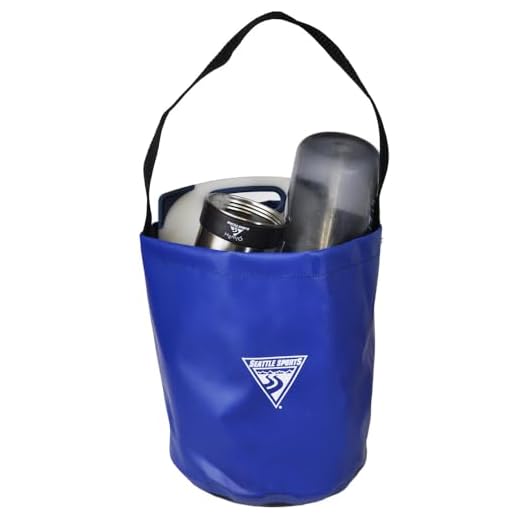 Seattle Sports Outfitter Class Camp Bucket - Lightweight, Packable Bucket for Hauling Water and Doing Dishes