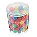 Generico 100 Palline Vuote in Plastica Per Conteggio, Biglie Colorate, Per La Corsa Delle Biglie, La Probabilità Matematica Elementare E Il Gioco Di Matematica Cinese, 20 Mm. immagine