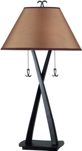 Kenroy Home 20100ORB Wright Oil Rubbed Bronze Table Lamp