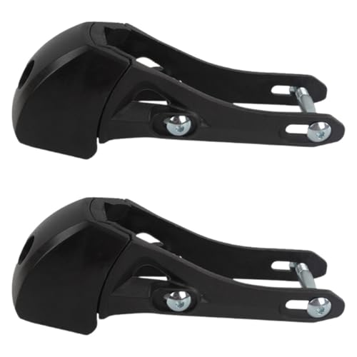 POPETPOP 2 Piezas Cabeza de Freno de Patines Piezas de Freno de Patines Reemplazo de Frenos de Patines en línea. Cabezal de Freno para Patines en línea Frenos de Scooter el plastico Black