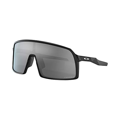 Oakley Men's OO9406 Sutro Rectangular Sunglasses, Matte Black/Prizm Black, 37 mm Cover