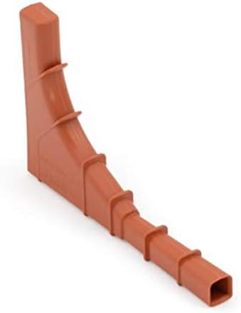 Pack of 50 Timloc InvisiWeep Terracotta Red Tunnel Low Profile External Cavity Wall Weep Vents
