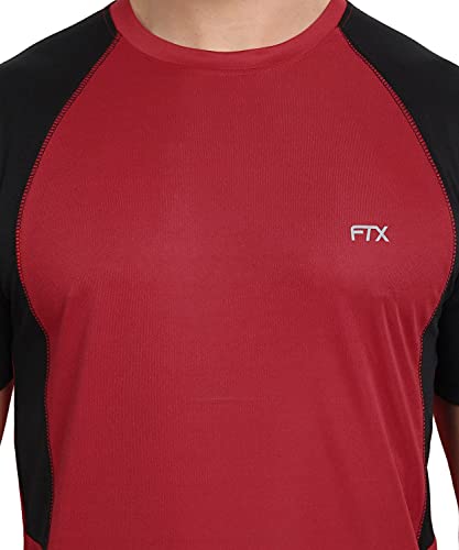 Image of FTX Men's Dri-Fit Round Neck T-Shirt Combo - Pack of 2 (710)