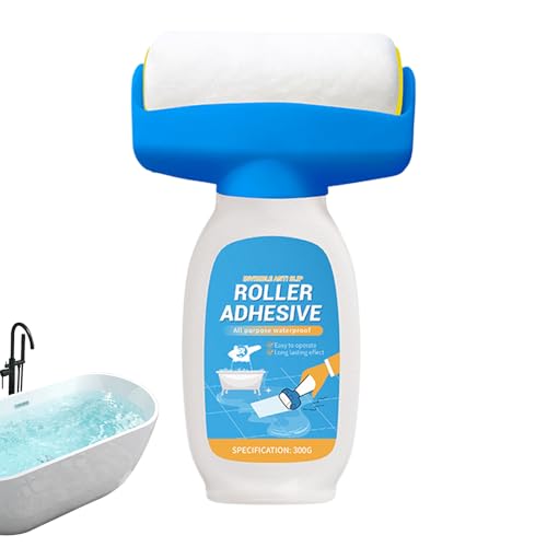 Revestimiento antideslizante para ducha, pintura antideslizante transparente para suelos de ducha y azulejos, superficies de baño, incluyendo cerámica de mármol de vidrio, revestimiento antideslizante