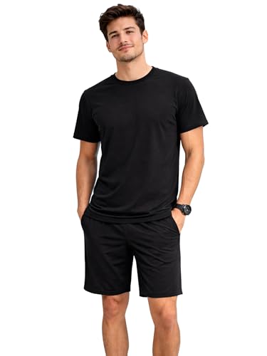 Image of Swimming Costume for Man | Co Ords for Men | Swim Suit for Men - Lightweight Quick Dry Beach & Gym Set Built to Water & Training