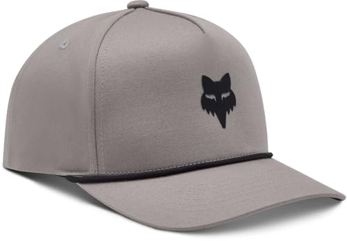 Gorra Fox Racing Non Stop Tech Flexfit negra transpirable para deporte unisex