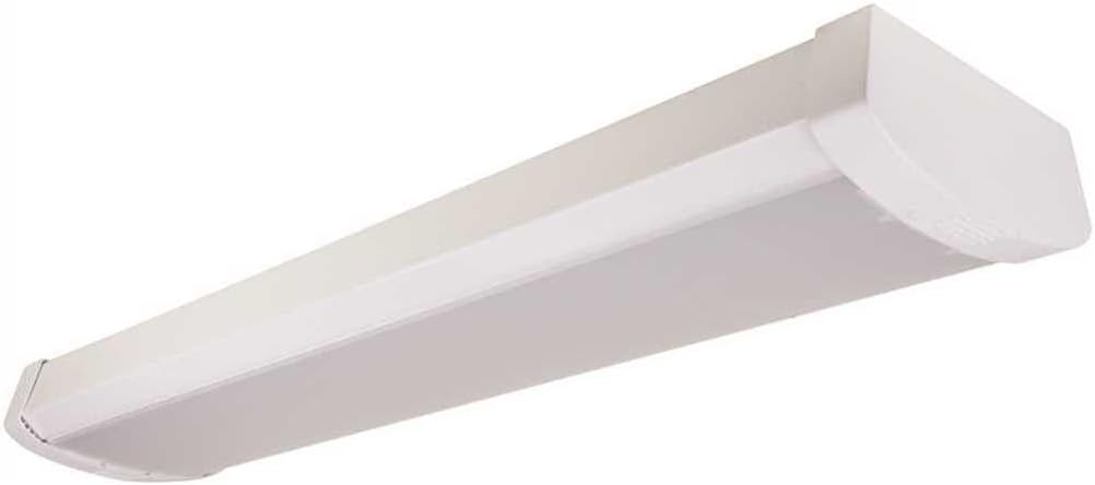 Commercial Electric 24 in. 2,000-Lumen White Integrated LED Wraparound