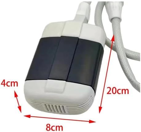 Chuveiro De Acampamento Ao ar Livre Camping Sobrevivencia Portatil Recarregavel Bomba Potente Vasão