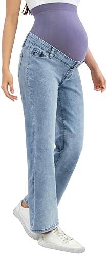 OVRUNS Umstandsjeans mit geradem Bein, Denim, Umstandshose,...