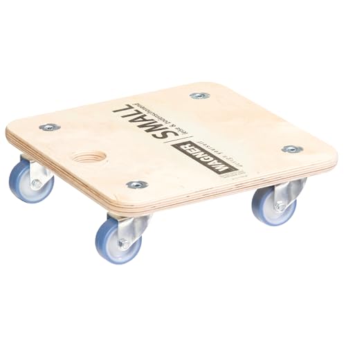 Wagner Transporthilfe MM 1353 I 29 x 29 x 8,5 cm - Tragkraft 250 kg - ideal für Unhandliches, Geräte & Möbel I Griffloch I bestens beweglich I FSC®-Zertifiziert - 20135301 Wagner Transporthilfe MM 1353 I 29 x 29 x 8,5 cm - Tragkraft 250 kg - ideal für Unhandliches, Geräte & Möbel I Griffloch I bestens beweglich I FSC®-Zertifiziert - 20135301