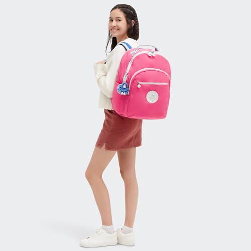 Image of Kipling Women's Seoul Extra Large 17 inch Laptop Backpack, Durable, Roomy with Padded Shoulder Straps, Built-In Protective Sleeve