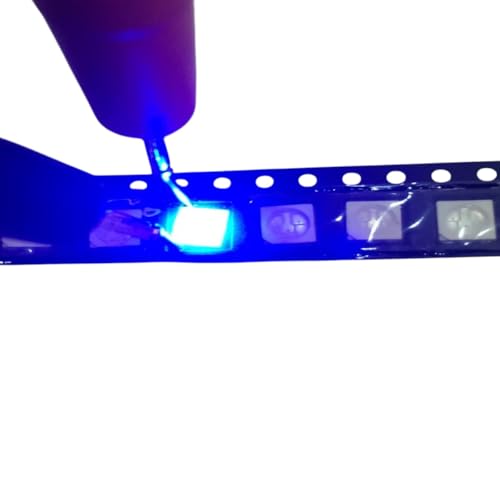 1000�� LED �_�C�I�[�h 5050 �u���[ SMD/SMT Plcc-6 3-�`�b�v �����P�x�����n�C�_�C�I�[�h 460-470Nm 5.0 * 5.0Mm �u���[ 5050