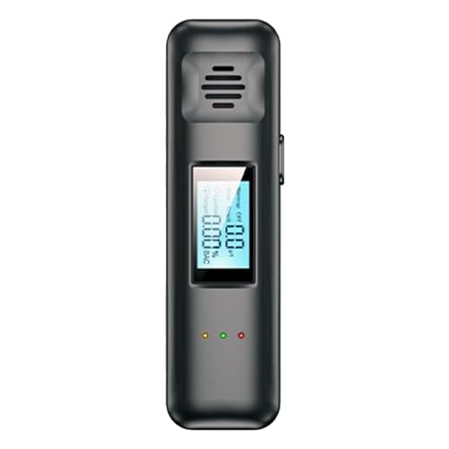 Huvqianu - Alcoholímetro portátil, probador de alcoholímetro | Dispositivo detector de pantalla digital para el hogar, reunión familiar, entorno social, fiesta antes de conducir, festival, lugar de