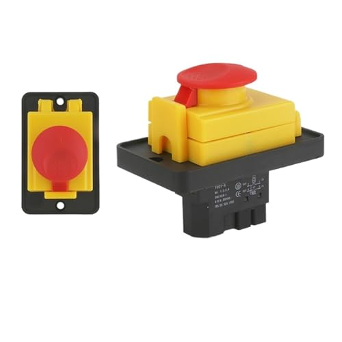 Interrupteur électromagnétique YH02-A protection bouton poussoir machine-outil - 2