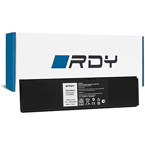 RDY Laptop Akku 34GKR 3RNFD PFXCR 909H5 F38HT WVG8T 0909H5 0WVG8T 451-BBFS Batterie für Dell Latitude E7440 E7450 Kapazität 4500mAh 7.4V Cover