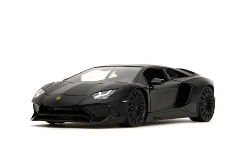 Jada Fast & Furious Shaw\'s Lamborghini Aventador SV – Die-Cast Vehicle, Opening Doors, Hood & Trunk, 1:24 Scale