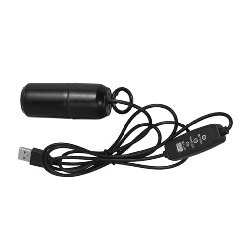 Sosoport Portable USB Mini Air Pump for Aquariums Quiet Operation Tiny for Small Tanks Enhances Aesthetic Appeal Convenient Charging