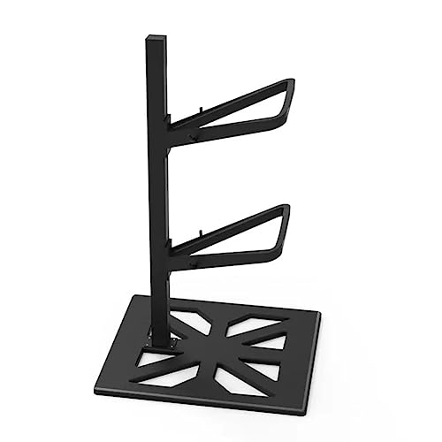 Support de rangement pour basket-ball en métal noir amovible