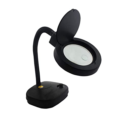 Lampe de support de lampe de lecture réparation noire bureau