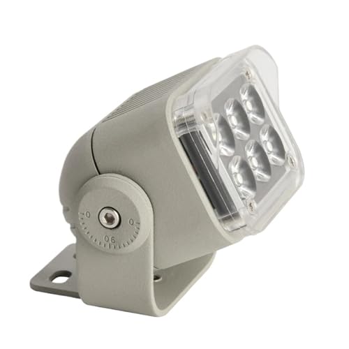 Luz de trabajo LED for máquina herramienta, 24 V, 110 V, 220 V, foco IP67, resistente al agua, base de ajuste, for taller, reparación de automóviles, CNC, corte láser, torno(24V)