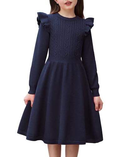 Arshiner Sweater Dress for Girls Fall Winter...