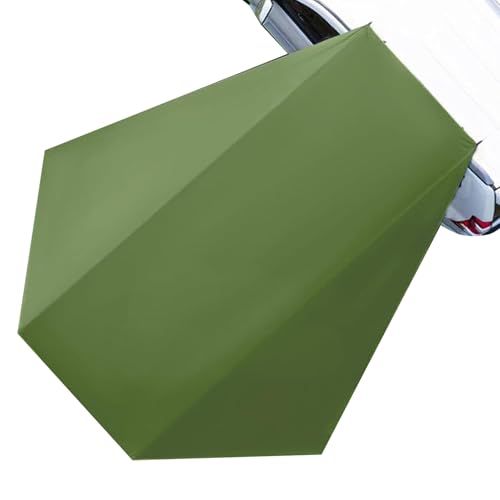 Vehicle Awning,Waterproof Awning Car Camping | Sun Shelter Canopy Tarp Tent for Outdoor Equipment Van Sedans Buses Automotive Truck Fishing Rv Suv
