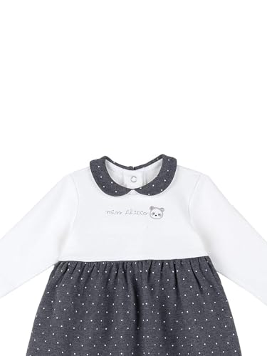 Robe bébé gris Chicco en coton doux de qualité supérieure - 2