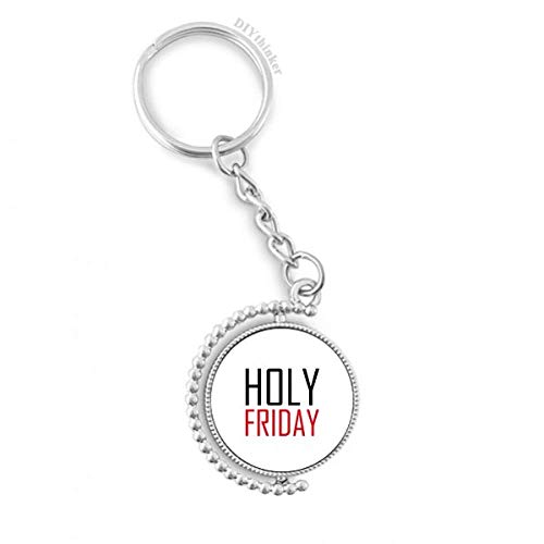 Llavero con cadena y motivo de Viernes Santo Canadá para llaves de coche