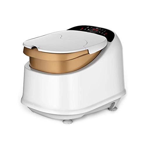 Fußbadmassagegerät - beheiztes Bad, automatische Massagerollen, Regendusche