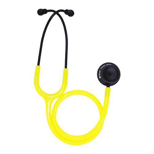 Estetoscópio Spirit MD Professional Black Edition Amarelo