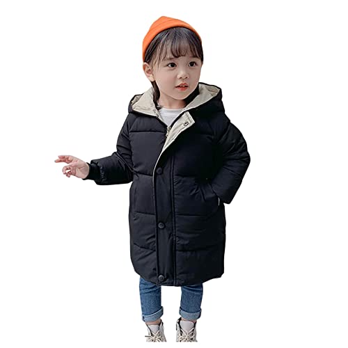 Girls Puffer Long Jackets Warm Insulated Winter Hooded Coat Lightweight Water-Resistant Padded Parka with Hood2