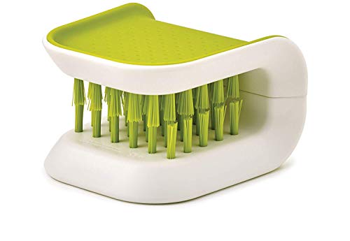 Blade Brush knife, Spoon, fork, Double Sided Kitchen Scrubbing Cutlery Cleaner Brush, For