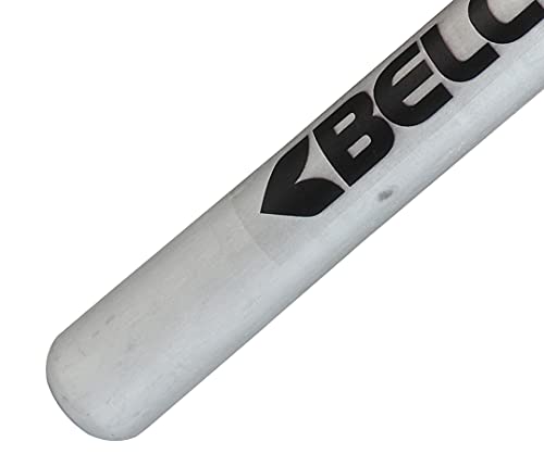 Image of Belco Competition Grade Baseball & Basebat Official Size (Silver BASEBAT + PVC Baseball)