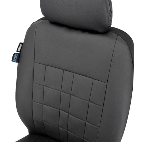 Champlus Car Seat Covers, Premium Leather Ultra Comfort and Thick 2 Front Seat Covers, Universal Fit Automotive Sedan Cars, SUVs, Trucks, Mini Vans, Airbag Compatible, Easy to Install by Champlus - Used condition - Image 6