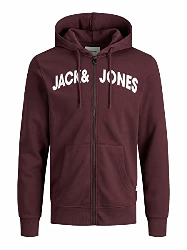 Veste molletonnée homme JACK & JONES Jjnavy avec fermeture éclair et capuche