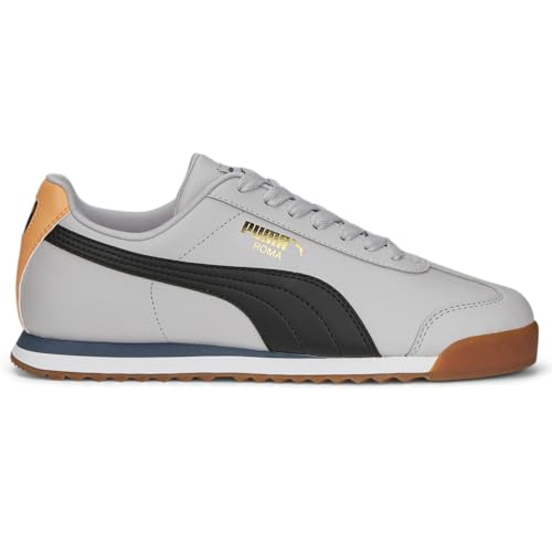 PUMA Mens Roma Basic Plus Lace Up Sneakers Shoes Casual - Grey