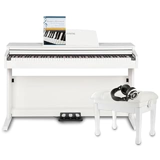 Fame DP-2000 WH Deluxe-Set – Jeu de piano numérique-Set - Les Beatles, Paul McCartney, John Lennon, RIngo Starr, George Harrison