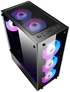 GAMEFORCE Gf-8307 Glass 4x120mm RGB Kontrolcü Ve Kumandalı Fanlı Oyuncu Kasası - Görsel 4
