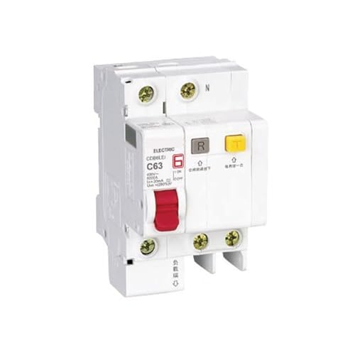 Disjoncteur micro-fuite CDB6LEi 1P+ND 20A A pour tableau électrique