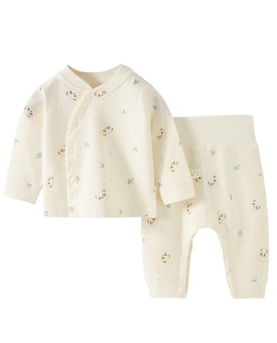 [Hapipana] �x�r�[�� �������t�� �p�W���} �㉺�Z�b�g �O�J�� ��100�� �~�h�� �n�C�l�b�N ���� �i�C�g�E�F�A �q�� �L�b�Y �j�̎q ���̎q ���[���E�F�A �Q���� �t �H �~ 73 80 90cm�i�t���ςƌF �C73�j