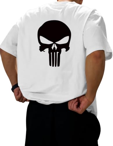 Image of Men's Printed Oversized T-Shirt | Baggy Fit Drop Shoulder Half Sleeve Round Neck | Premium Cotton Blend Graphic Printed Casual Streetwear T-Shirt for Men