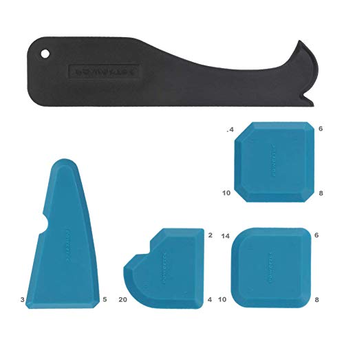 LHKJ Silikonentferner & Silikon Fugenwerkzeug, 8 in 1 Profi Silikon Kratzer Entferner Werkzeug Multifunktionale Schaber Set für Badezimmer Küche Raum und Rahmen