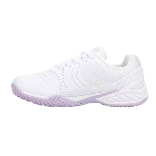 Fila Womens Axilus 2 Energized Tennis Sneakers Shoes - Purple, White - Size 7 M3