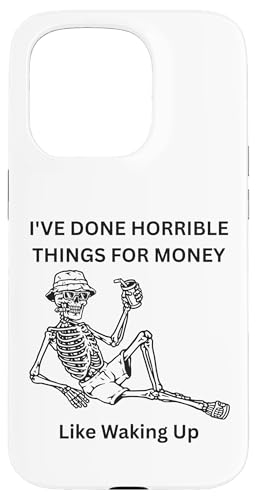 �X�P���g���h�����N�R�[�q�[ I've Done Horrible Things for Money �X�}�z�P�[�X iPhone 15 Pro �p