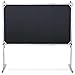 Visual Apex Projector Screen 144HD Portable Indoor/Outdoor Movie Theater Fast-Folding Projector Screen with Stand Legs and Carry Bag HD4K 16:9 Format