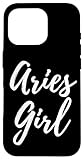 Aries Girl Zodiac Sign Horoscope Birthday Retro